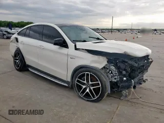 2018 Mercedes-Benz GLE 43 AMG with VIN 4JGED6EB5JA103350, listed as a Copart auction lot 54871125 with 145,149 mi miles and Salvage title. Bid and sale history available at DreamBid. Image 4.