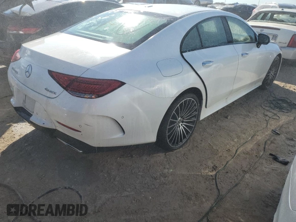 2022 Mercedes-Benz CLS with VIN W1K2J5KB7NA107006, listed as a Copart auction lot 76164144 with 0 mi miles and Non Repairable. Bid and sale history available at carsss.com. Image 3.