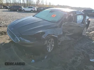 2020 Ford Fusion SE with VIN 3FA6P0HDXLR147336, listed as a Copart auction lot 79800464 with Not Provided miles and Salvage Title. Bid and sale history available at carsss.com. Image 1.