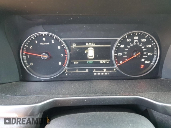 2023 Kia Sorento S with VIN 5XYRL4LC4PG247294, listed as a Copart auction lot 47294965 with 36,701 mi miles and Salvage Title. Bid and sale history available at DreamBid. Image 9.