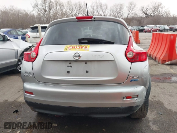 2012 Nissan Juke SL with VIN JN8AF5MV1CT119494, listed as a IAAI auction lot 41717809 with 129,741 mi miles. Bid and sale history available at carsss.com. Image 17.