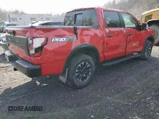 2021 Nissan Titan Pro-4X with VIN 1N6AA1ED1MN511189, listed as a Copart auction lot 46675015 with 51,162 mi miles and Non repairable. Bid and sale history available at DreamBid. Image 3.