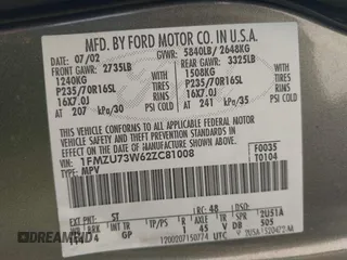 2002 Ford Explorer XLT z VIN 1FMZU73W62ZC81008, wystawiony jako IAAI lot #41958006 z przebiegiem 176 286 mil mil oraz . Historia ofert i sprzedaży dostępna na DreamBid. Obrazek 9.