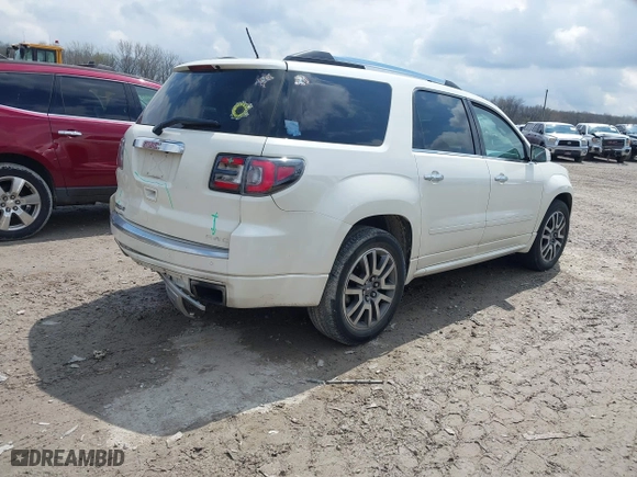 2014 GMC Acadia Denali with VIN 1GKKVTKD3EJ138763, listed as a IAAI auction lot 42011739 with 142,894 mi miles. Bid and sale history available at carsss.com. Image 4.