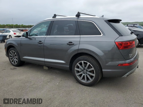 2019 Audi Q7 Premium Plus z VIN WA1LAAF75KD006144, wystawiony jako Copart lot #57256785 z przebiegiem 70 690 mil mil oraz Szkody całkowita. Historia ofert i sprzedaży dostępna na DreamBid. Obrazek 2.