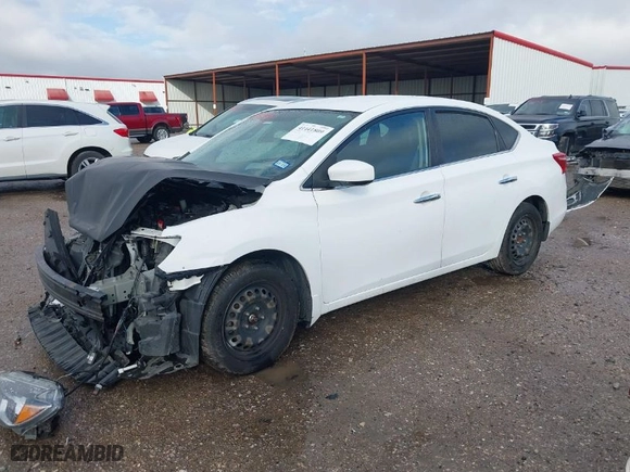 2019 Nissan Sentra S with VIN 3N1AB7AP2KY250628, listed as a IAAI auction lot 41441809 with 96,651 mi miles. Bid and sale history available at carsss.com. Image 2.