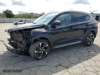 2021 Hyundai Tucson Limited with VIN KM8J3CAL1MU389165, listed as a Copart auction lot 72449324 with 37,663 mi miles and Salvage Title. Bid and sale history available at carsss.com. Image 1.
