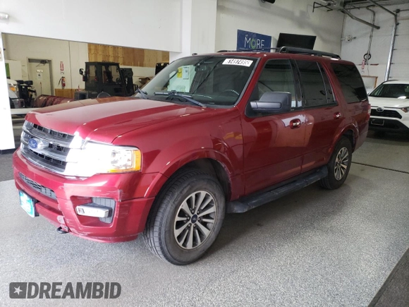 2017 Ford Expedition XLT with VIN 1FMJU1JT6HEA84083, listed as a Copart auction lot 61497495 with 71,995 mi miles and Clean title. Bid and sale history available at DreamBid. Image 1.