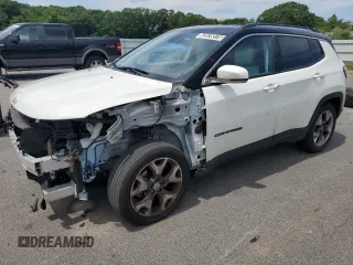2020 Jeep Compass Limited z VIN 3C4NJCCBXLT134412, wystawiony jako Copart lot #62675375 z przebiegiem 121 345 mil mil oraz Czysty tytuł • Clean title. Historia ofert i sprzedaży dostępna na DreamBid. Obrazek 1.