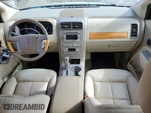 2007 Lincoln MKX with VIN 2LMDU68C57BJ16956, listed as a Copart auction lot 47212525 with 193,608 mi miles and Salvage Title. Bid and sale history available at carsss.com. Image 8.
