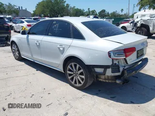 2014 Audi A4 Premium z VIN WAUAFAFL7EN040237, wystawiony jako IAAI lot #41980907 z przebiegiem 148 258 mil mil oraz . Historia ofert i sprzedaży dostępna na DreamBid. Obrazek 3.