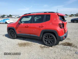 2018 Jeep Renegade Latitude with VIN ZACCJABB4JPJ46537, listed as a Copart auction lot 53843355 with 69,536 mi miles and Salvage title. Bid and sale history available at DreamBid. Image 2.