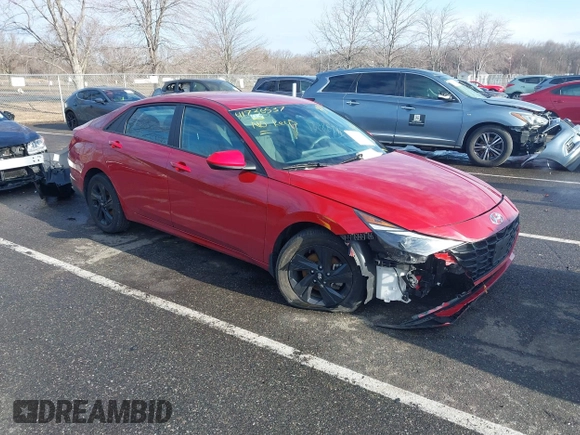 2023 Hyundai Elantra SEL with VIN KMHLM4AG9PU522161, listed as a IAAI auction lot 41738537 with 30,035 mi miles and . Bid and sale history available at DreamBid. Image 1.