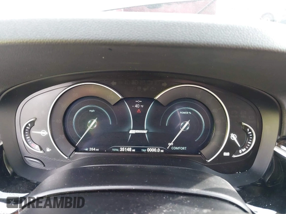 2018 BMW 5 Series 530e with VIN WBAJA9C51JB252601, listed as a IAAI auction lot 41491422 with 35,148 mi miles and . Bid and sale history available at DreamBid. Image 7.