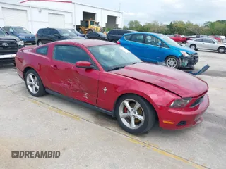 2012 Ford Mustang V6 Premium with VIN 1ZVBP8AM4C5236336, listed as a IAAI auction lot 41760231 with 112,311 mi miles. Bid and sale history available at carsss.com. Image 1.