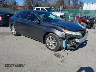 2009 Acura TL Tech with VIN 19UUA86539A018999, listed as a IAAI auction lot 41596314 with 145,302 mi miles. Bid and sale history available at carsss.com. Image 1.