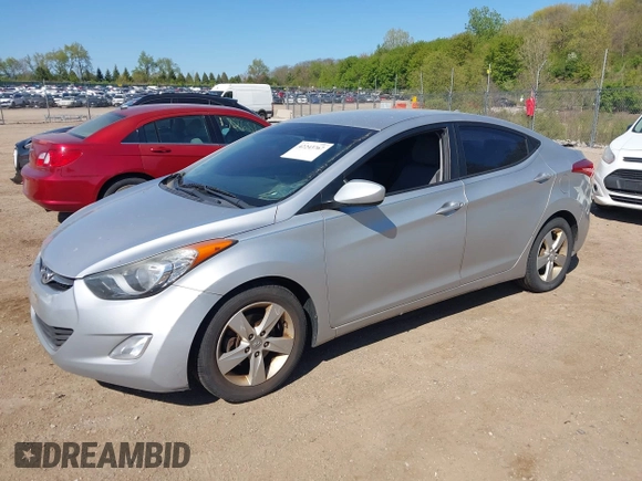 2013 Hyundai Elantra Limited with VIN 5NPDH4AE9DH297659, listed as a IAAI auction lot 42243767 with 134,162 mi miles and . Bid and sale history available at DreamBid. Image 2.