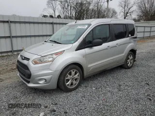 2016 Ford Transit Connect XLT with VIN NM0AE8F73G1231632, listed as a Copart auction lot 87741915 with 95,270 mi miles and Salvage title. Bid and sale history available at DreamBid. Image 1.