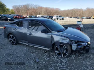 2020 Nissan Sentra SR with VIN 3N1AB8DV6LY212255, listed as a Copart auction lot 49540085 with 68,354 mi miles and Salvage Title. Bid and sale history available at DreamBid. Image 4.