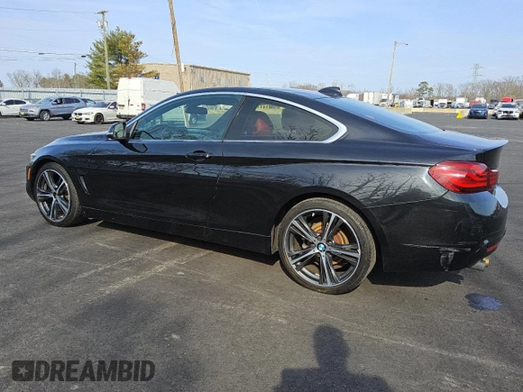 2020 BMW 4 Series 430i xDrive with VIN WBA4W5C03LFH32231, listed as a Copart auction lot 44571745 with 78,976 mi miles and Clean title. Bid and sale history available at DreamBid. Image 2.