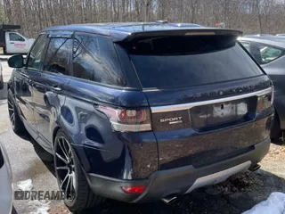 2014 Land Rover Range Rover Sport HSE with VIN SALWR2WF9EA321925, listed as a Copart auction lot 55301365 with 137,961 mi miles and Clean Title. Bid and sale history available at carsss.com. Image 3.