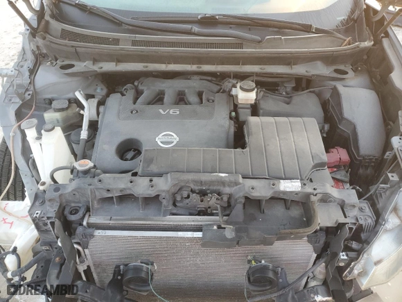 2010 Nissan Murano S with VIN JN8AZ1MUXAW000202, listed as a Copart auction lot 47123175 with 50,469 mi miles and Salvage Title. Bid and sale history available at carsss.com. Image 12.