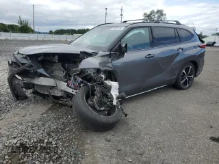 2021 Toyota Highlander XSE with VIN 5TDJZRBH0MS104704, listed as a Copart auction lot 59743145 with Not provided miles and Salvage title. Bid and sale history available at DreamBid. Image 1.