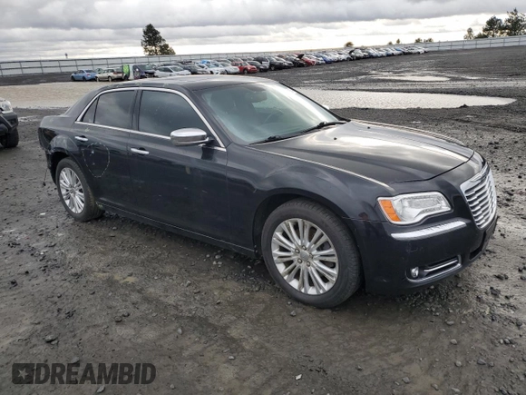 2013 Chrysler 300 C with VIN 2C3CCAKG4DH659709, listed as a Copart auction lot 84390074 with 47,174 mi miles and Salvage Title. Bid and sale history available at DreamBid. Image 4.
