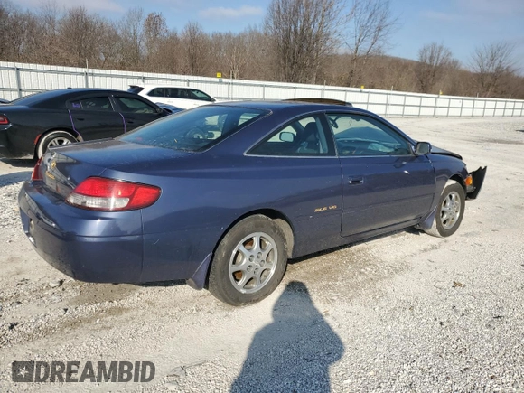 1999 Toyota Solara SE with VIN 2T1CF22P7XC260431, listed as a Copart auction lot 45150115 with 105,635 mi miles and Salvage Title. Bid and sale history available at DreamBid. Image 3.