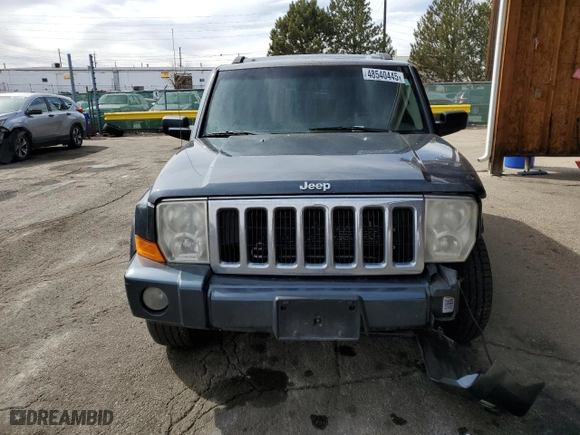 2007 Jeep Commander Sport with VIN 1J8HG48K67C685151, listed as a Copart auction lot 48540445 with 229,430 mi miles and Salvage Title. Bid and sale history available at carsss.com. Image 5.