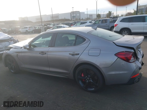 2021 Genesis G70 3.3T with VIN KMTG34LE2MU075898, listed as a IAAI auction lot 41375438 with 41,429 mi miles and . Bid and sale history available at DreamBid. Image 15.