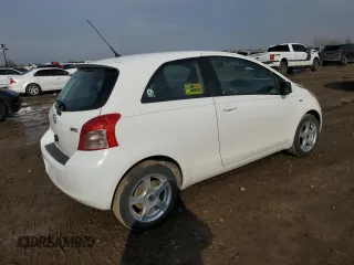 2007 Toyota Yaris with VIN JTDJT903X75096744, listed as a Copart auction lot 46918115 with 216,258 mi miles and Salvage Title. Bid and sale history available at carsss.com. Image 3.