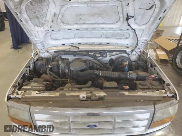 1995 Ford F-150 with VIN 1FTEX15N7SKC24840, listed as a Copart auction lot 74004864 with 227,794 mi miles and Salvage Title. Bid and sale history available at carsss.com. Image 11.