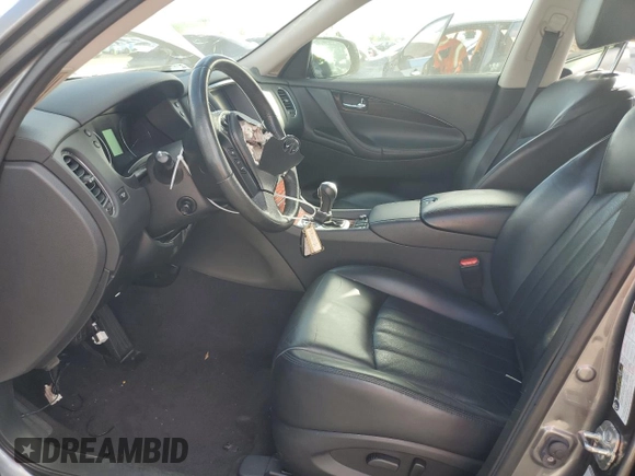 2017 Infiniti QX50 with VIN JN1BJ0RR9HM414439, listed as a Copart auction lot 35848283 with 56,519 mi miles. Bid and sale history available at carsss.com. Image 7.