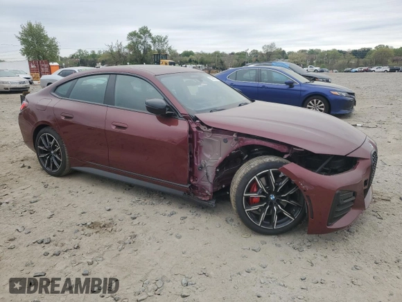 2024 BMW 4 Series 430i xDrive с VIN WBA73AV07RFR97042, выставлен на аукционе Copart как лот 53289715 с пробегом 18 766 миль миль и Списание • Salvage title. История ставок и продаж доступна на DreamBid. Изображение 4.