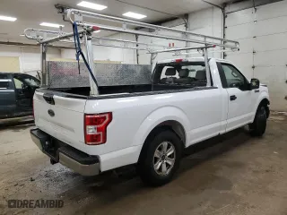 2019 Ford F-150 XL with VIN 1FTMF1CB1KKE45650, listed as a Copart auction lot 50520075 with 149,666 mi miles and Clean Title. Bid and sale history available at carsss.com. Image 3.
