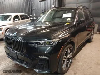 2022 BMW X7 xDrive40i with VIN 5UXCW2C08N9L04696, listed as a IAAI auction lot 41207847 with 44,986 mi miles. Bid and sale history available at carsss.com. Image 2.