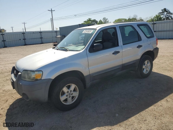 2007 Ford Escape XLS with VIN 1FMYU02Z77KB19323, listed as a Copart auction lot 52345655 with 153,509 mi miles and Salvage Title. Bid and sale history available at carsss.com. Image 1.