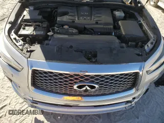 2019 Infiniti QX80 LUXE with VIN JN8AZ2NF0K9682237, listed as a Copart auction lot 76458054 with 200,619 mi miles and Non Repairable. Bid and sale history available at carsss.com. Image 12.