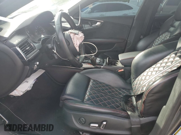 2017 Audi A7 Competition Prestige z VIN WAUW3AFCXHN030885, wystawiony jako Copart lot #58394615 z przebiegiem 75 764 mil mil oraz Szkoda całkowita • Salvage title. Historia ofert i sprzedaży dostępna na DreamBid. Obrazek 7.