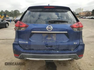 2017 Nissan Rogue SV with VIN 5N1AT2MTXHC744920, listed as a Copart auction lot 43873515 with 157,681 mi miles and Salvage Title. Bid and sale history available at carsss.com. Image 6.