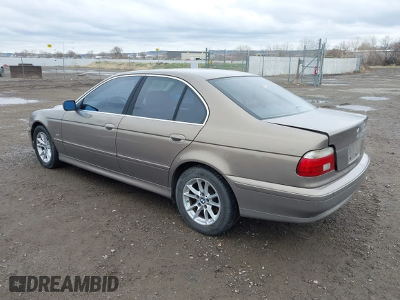 2003 BMW 5 Series 525i z VIN WBADT43493G030122, wystawiony jako IAAI lot #41889529 z przebiegiem 118 293 mil mil oraz . Historia ofert i sprzedaży dostępna na DreamBid. Obrazek 3.