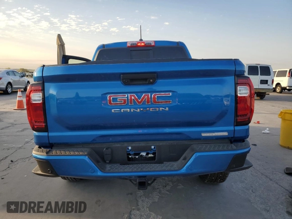 2024 GMC Canyon 2WD Elevation with VIN 1GTP5BEK4R1130716, listed as a Copart auction lot 74582874 with 1,077 mi miles and Salvage Title. Bid and sale history available at carsss.com. Image 6.