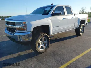 2017 Chevrolet Silverado 1500 LT with VIN 1GCVKREC7HZ216507, listed as a IAAI auction lot 41828407 with 138,294 mi miles. Bid and sale history available at carsss.com. Image 2.