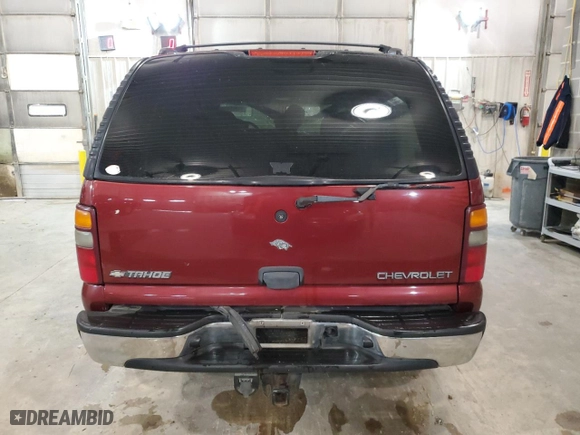 2002 Chevrolet Tahoe LT with VIN 1GNEC13Z12R228169, listed as a Copart auction lot 80361414 with 0 mi miles and Clean Title. Bid and sale history available at carsss.com. Image 6.
