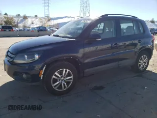 2016 Volkswagen Tiguan SE with VIN WVGAV7AX9GW575405, listed as a Copart auction lot 79421374 with 83,715 mi miles and Non repairable. Bid and sale history available at DreamBid. Image 1.