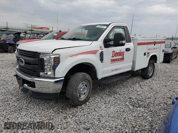 2019 Ford F-250 XL with VIN 1FDBF2B61KEF04613, listed as a Copart auction lot 53239515 with Not provided miles and Salvage title. Bid and sale history available at DreamBid. Image 1.