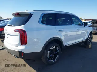 2025 Kia Telluride S with VIN 5XYP64GC3SG596092, listed as a IAAI auction lot 41686012 with 2,539 mi miles and . Bid and sale history available at DreamBid. Image 4.