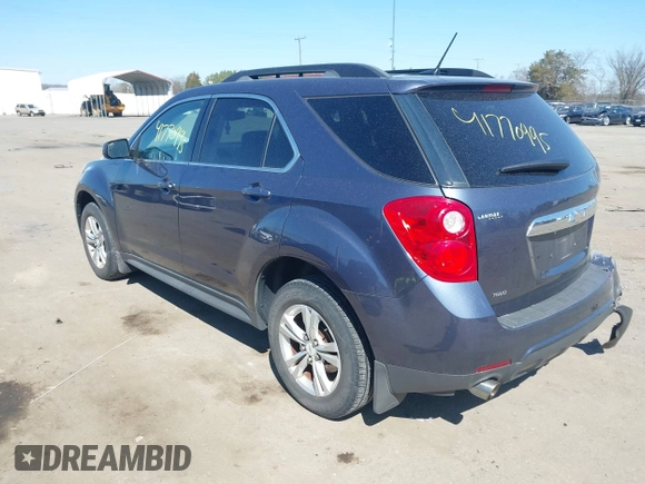 2014 Chevrolet Equinox LT with VIN 2GNFLFE37E6257783, listed as a IAAI auction lot 41770995 with 130,884 mi miles. Bid and sale history available at carsss.com. Image 3.