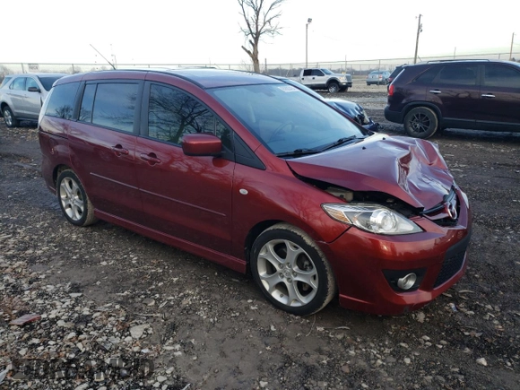 2009 Mazda 5 Touring with VIN JM1CR293590329933, listed as a Copart auction lot 86600434 with 94,951 mi miles and Salvage Title. Bid and sale history available at carsss.com. Image 4.